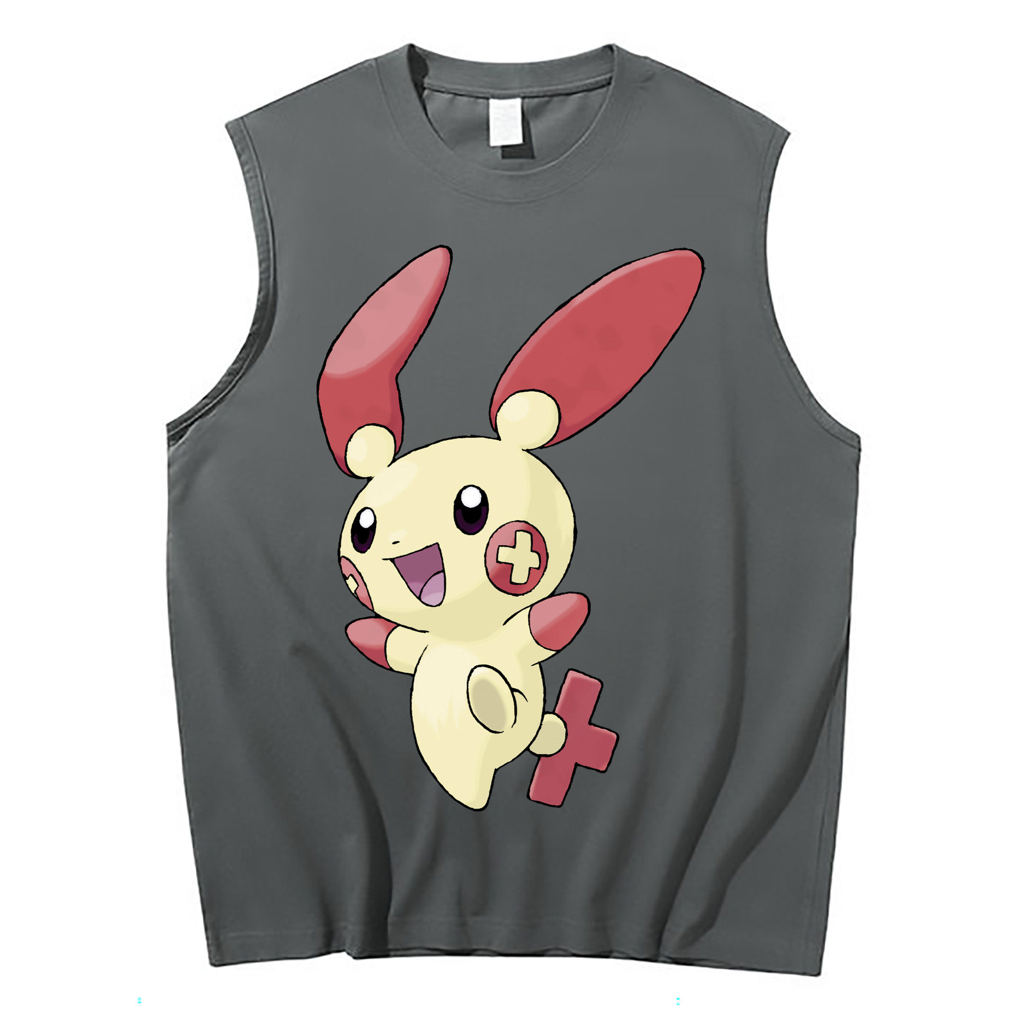 （画像用） ポケットモンスター Pokémon コットン100％タンクトップ（フロントプリント）